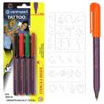 Centro Marker Hautmarker - Kinder Tattoo Set