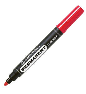 Centro Marker Permanent Rundspitze 2-5 mm rot