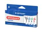 Centro White-Boardmarker - Rundspitze 2,5 mm , im 4er Pack
