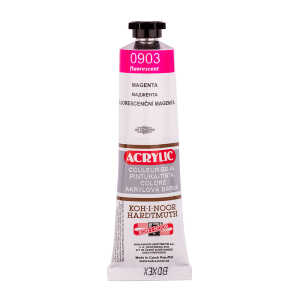 KOH Acrylfarbe 40 ml Tube magenta fluoreszierend
