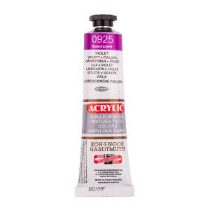 KOH Acrylfarbe 40 ml Tube violett fluoreszierend