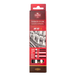 KOH Künstler Farb- und Kreidestifte "Art Set Mix" 6er Pack