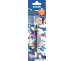 STY Bastelmesser mit Schutzkappe, inklusive 3 Ersatzklingen