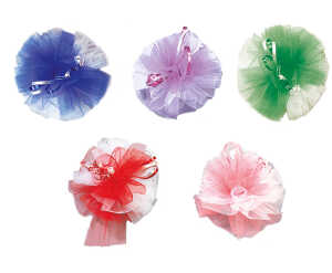 STY Schultüten-Rosette Tüll Ø 14 cm Farbwahl nicht möglich