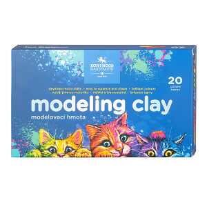 KOH Modelliermasse- Knetmasse 20er Pack / Schachtel - 400 g