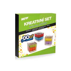 MFP Bastelset Kreativset "Kerzen" im 3er Set