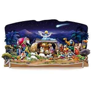 MFP Bastelset Kreativset "Weihnachts-Krippe"