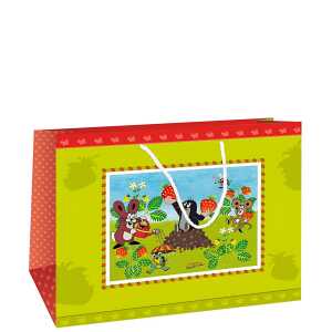 Trötsch Geschenktüte 33 x27cm Maulwurf Farbwahl nicht mögl.