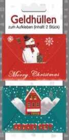 TAUN Weihnachten "Geldhüllen" kleine Briefumschläge im 2er