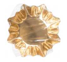 HEKU Weihnachts-Teller Sternform goldØ 29 cm, im 2er Pack