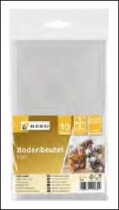 HEKU Zellglasbeutel 16,0 x 9,5 x 3,5 cm - im 10er Pack