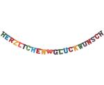 STY Girlande Buchstabenkette "Herzlichen...