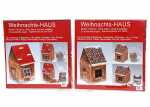 H&B Weihnachtshaus-Aufstellbox 10x10x20 cm, 2-fach...