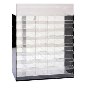 KOH Aufsteller Acryl leer 48 Fächer