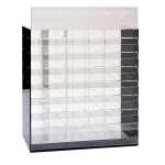 KOH Aufsteller Acryl leer 48 Fächer