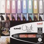Faber Castell Marker UNI CHALK PWE-5M 1,8-2,5 mm met 8er