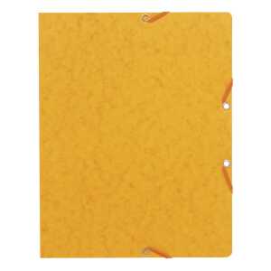 Eckspannmappe A4+mE Manila gelb