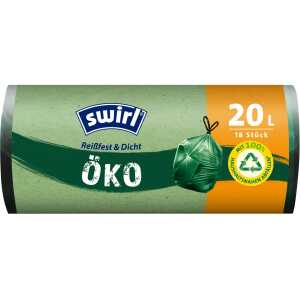 Swirl Öko-Müllsack Zugband 217400 20l 18St