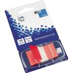 Info Haftstreifen Flags 7728-74 25x43mm 50Streifen rot