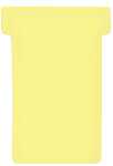 Einsteckkarten gelb Größe 3 125x77mm