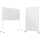 magnetoplan Whiteboard Vario 1181100 100x180cm Rahmen weiß