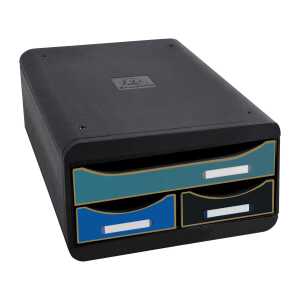 Small Box Neo Deco Sort. Farben