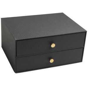 Box 2 Schubladen OfficeByMe schwarz