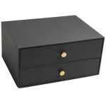 Box 2 Schubladen OfficeByMe schwarz