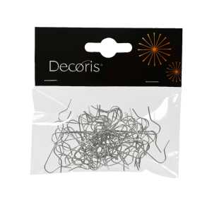 DECORIS Kugelaufhänger 400003 si 50St