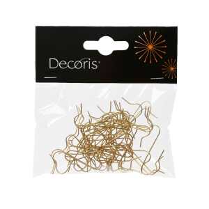 DECORIS Kugelaufhänger 400008 go 50St