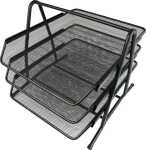 Ablage 3-fach Metall schwarz 4012086010053