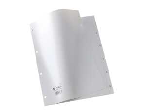 Hetzel Zahlenregister 1300069 DIN A4 1-6 6teilig PP grau