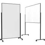 magnetoplan Whiteboard Vario 1181200 100x180cm Rahmen...