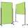 magnetoplan Moderationstafel VarioPin 1181205 Filz sw/grün