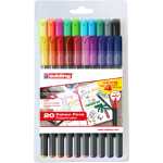 Edding Fasermaler fein 1200 1 mm 20er-Set Etui