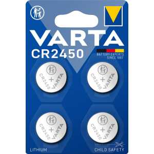 Varta Knopfzelle CR2450 6450101404 4St