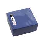 40 Servietten Watte 38X38 Marinebl
