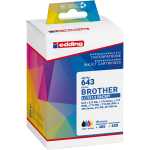 edding Tintenpatrone 18-643 wie Brother LC3213 sw/c/m/y 4St