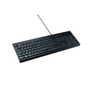 Kensington Tastatur KB100S EQ K63727DE sw