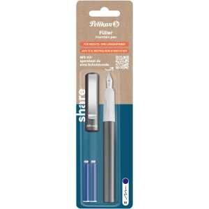 share Füller mit 2 Patronen Feder M 1er-Blister