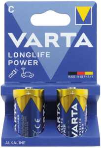 VARTA Batterie VARTA Baby C 2er Longlife Power Alkaline [D/GB/I/PL/SK/SLO]