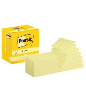 Post-it Haftnotiz Z-Notes R350 CY 127x76mm ge 12St