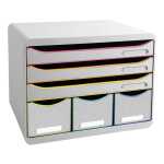 STORE-BOX MAXI 6 Schbl We/Harlkn/We