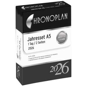 Chronoplan Jahresset 50206 148x21mm 1T/2S