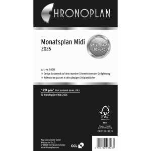 Chronoplan Monatsplan Midi 50516