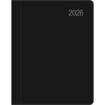 2026 Zettler Taschenkalender 1W/2S schwarz