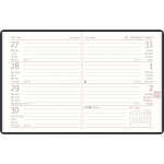 2026 Zettler Taschenkalender 1W/2S schwarz
