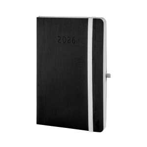 Chronoplan Timer 50966 9,5x14cm 1W/2S Softcover sw