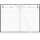 2026 Zettler Buchkalender 1T/1S Recycling schwarz