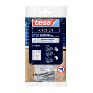 tesa Powerstrips KITCHEN 70064-00000 Refill 5x3St